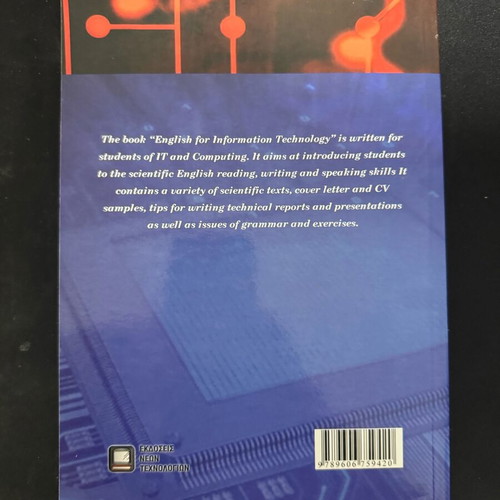 English for Information Technology book like new