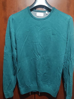 S.Oliver green pullover like new, sizes M and L