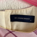 Burberry dress used pink-purple for 3 years old