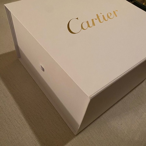 Large Cartier storage box 36x36x22 like new