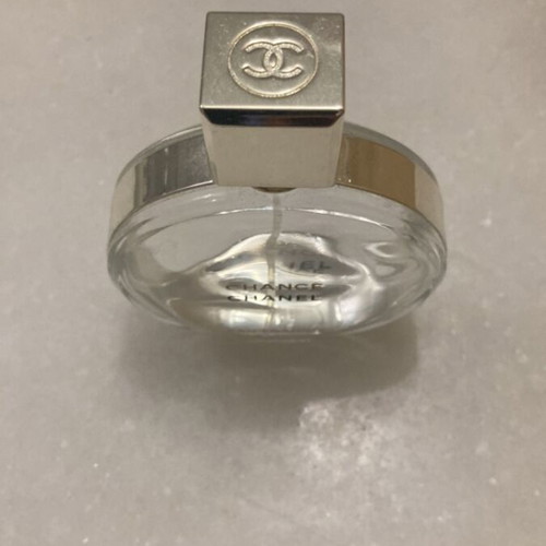 Chance Chanel perfume bottle 50 ml used