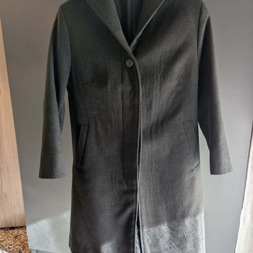 Gray mouse coat like new, size M