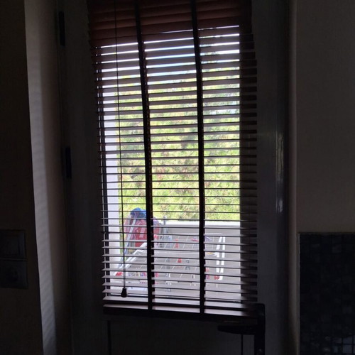Wooden blinds like new, 3 sizes (77×116, 46×98, 50×244)