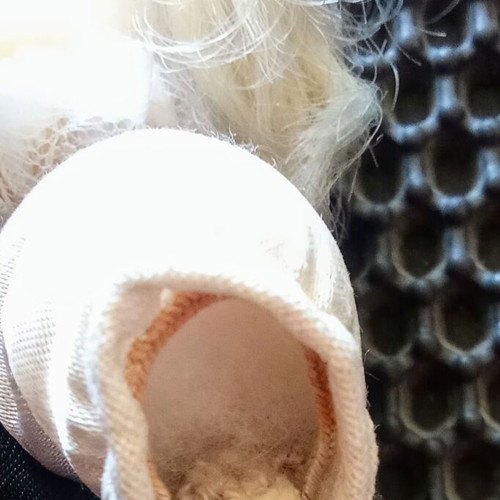 Mini vintage doll The Baby Clown used with missing hand