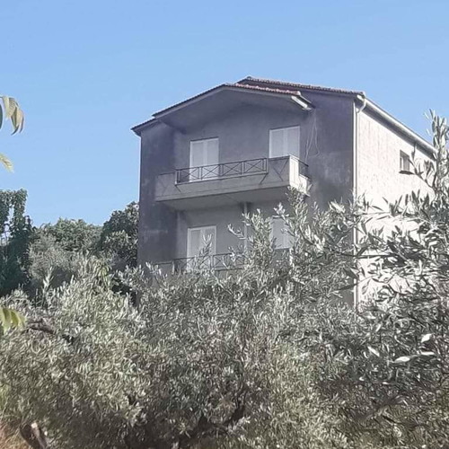 Detached house with two apartments and a floor for shop in Evia