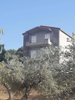 Μονοκατοικία με δύο διαμερίσματα και όροφο για μαγαζί στην Εύβοια
