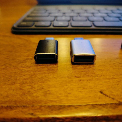 OTG USB-A to Type-C new, set of 3 pieces