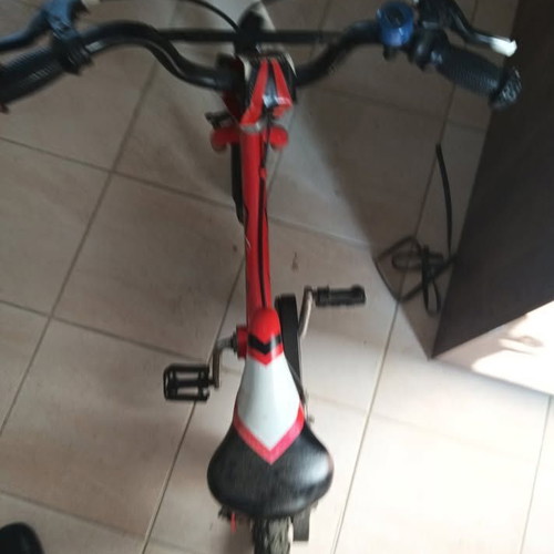 Clermont 12" Kids Bicycle used, red, BMX with V-Brakes