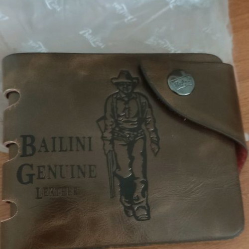 Men's wallet brown unused