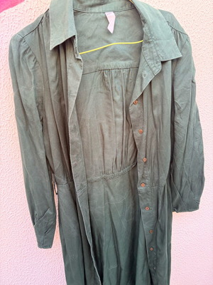 Mango dress like new, green, size M
