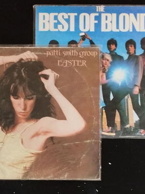Patti Smith Easter και Blondie Best Of βινύλια μεταχειρισμένα, rock