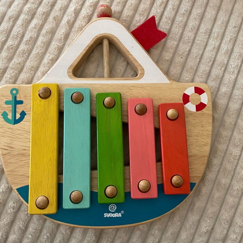 Svoora xylophone used, wooden