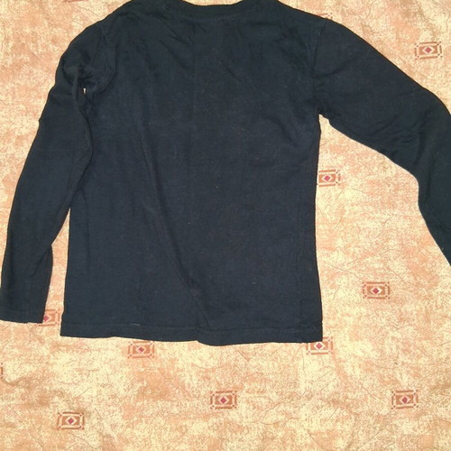 Minions Disney long-sleeve t-shirt black like new, size 134 cm