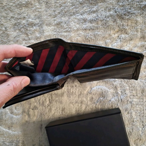 Tommy Hilfiger wallet used, brown 10x8