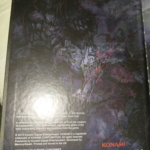 Castlevania: Lords of Shadow 2 Artbook like new