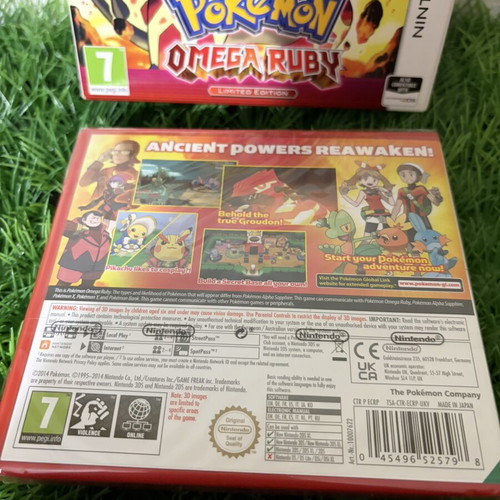 Pokémon Omega Ruby Nintendo 3DS game new, sealed