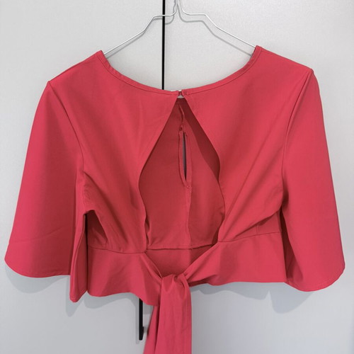 Anel red summer blouse like new, size M 38 10