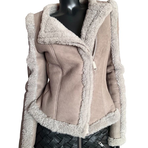 Philipp Plein Sheepskin Jacket size S like new, gray