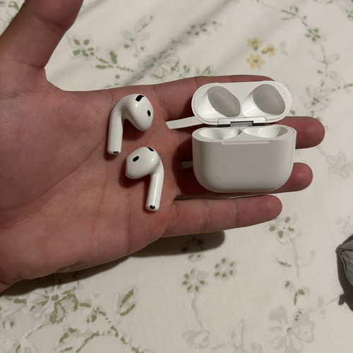 Apple AirPods 4 wireless earbuds with noise cancellation