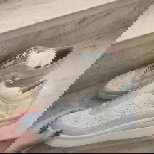 Stonefly λευκά γκρι παπούτσια με πλατφόρμα slip on Αριστη κατάσταση