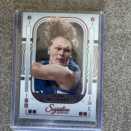 Miika Muurinen Signature Series Red card 73/75
