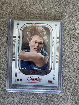 Miika Muurinen Signature Series Red card 73/75