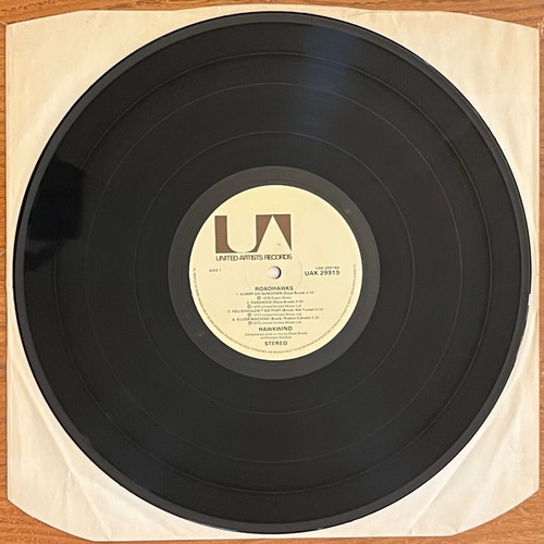 Hawkwind Roadhawks vinyl used, rock, original 1976 edition