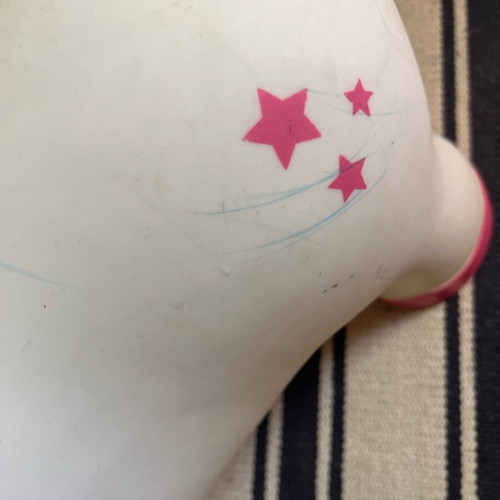 Hop Hop inflatable unicorn used 55x27x42cm
