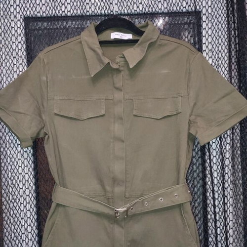 Meet To You Khaki Jumpsuit size L, like new