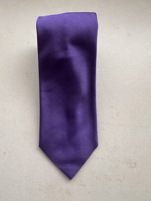 Oxford Company tie, purple