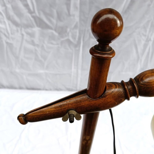Antique classic bridge arm floor lamp like new