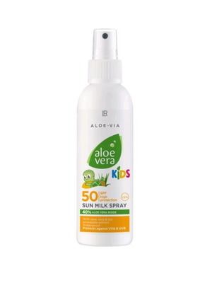Kids sun milk spray SPF 50 Aloe Vera 150ml
