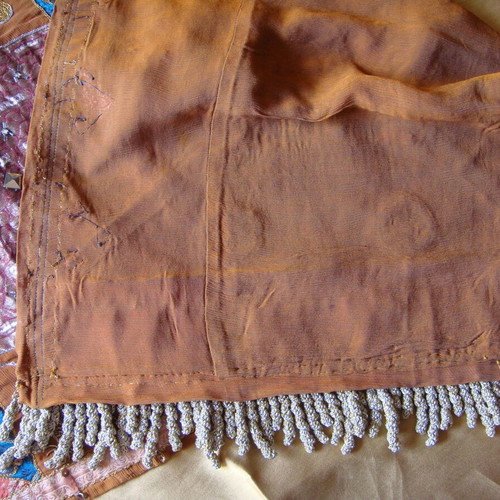 Vintage Indian Patchwork Table Runner like new