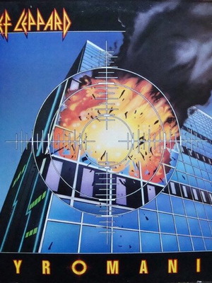 Def Leppard Pyromania LP like new, rock