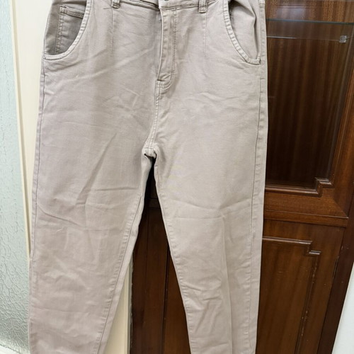Women's beige pants size L 40 12
