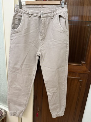 Women's beige pants size L 40 12