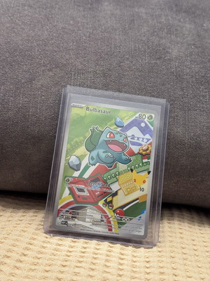 Bulbasaur Promo Pokemon TCG card new