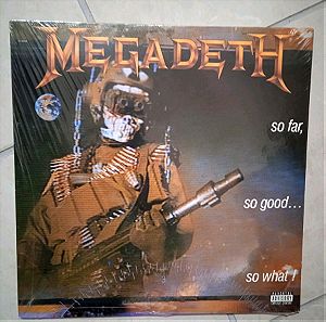 Megadeth - So Far So Good So What LP