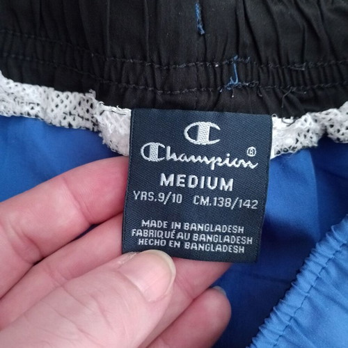 Champion Boys' Swim Shorts used, blue, size 138-142cm