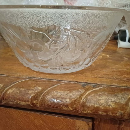 Glass bowls for fruit or salad, like new, set of 2
