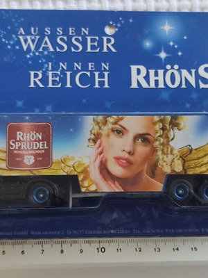 Φορτηγό νταλίκα σε κλίμακα H0, καινούργιο, διαφημιστικό μεταλλικό νερό