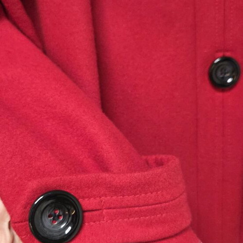 Raxevsky coat 80% wool red like new, size S