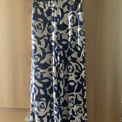 Celestino Floral Wide-Leg Pants new, cotton, size L