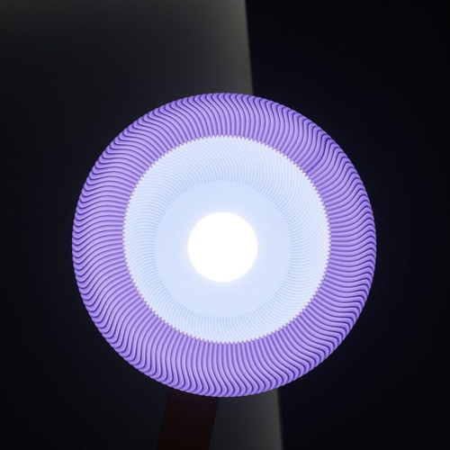 Poly Lamp-V5 pendant lamp new, minimal design in lavender shade