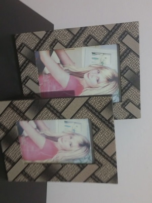 Set of 2 photo frames new