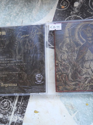 Vomit Of Doom Cipriano Years CD, black and thrash metal compilation