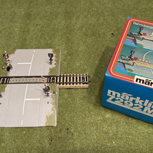Marklin HO Model Trains used, vintage, complete with accessories