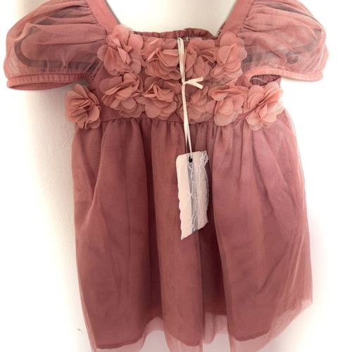 Bebe Baby Girls Dress New With Tags 12-18 Months