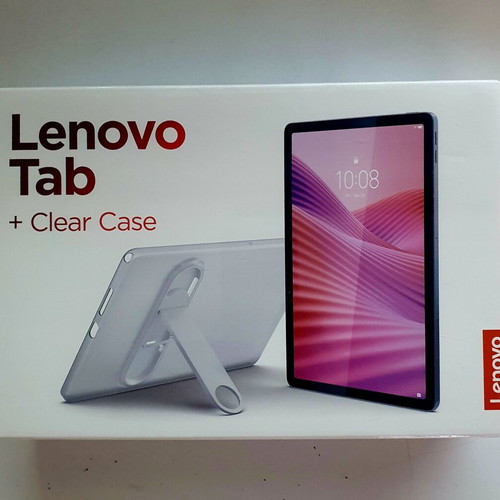 Lenovo Tab 10.1 4GB/64GB Luna Grey tablet with Clear Case