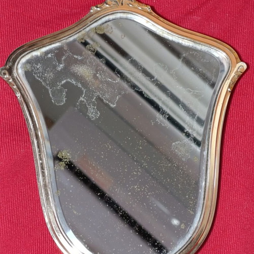 Vintage hand mirror used